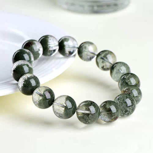 4A Green Ghost Crystal Bracelet
