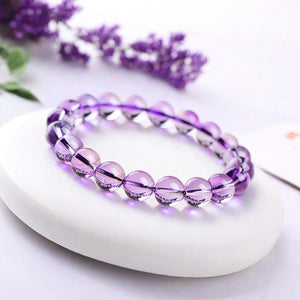 6A Lavender purple amethyst bracelet